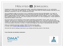 HolstedJewelers.com Discount Coupons