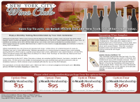 New York City Wine Club Discount Coupons