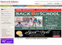 Hancock Fabrics Discount Coupons